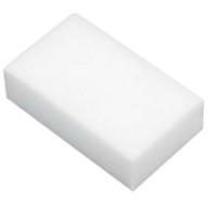 Magic Sponge for cleaning surfaces without using chemicals, white