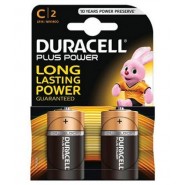Duracell Duralock C LR14/ MN1400 1.5V Alkaline baterijas blister 2 gab.