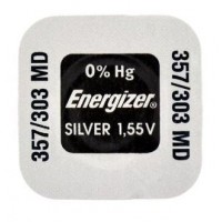 Energizer 357 303 SR1154SW SR1154W SR44 SR44SW 1.55V 150mAh Silver oxide watch battery
