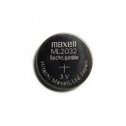 Maxell ML2032 3V 65mAh Rechargeable Li-Ion Battery, lādējama baterija akumulators Logitech K750 klaviatūra