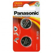 Panasonic CR2016 DL2016 ECR2016 3V 90mAh Lithium Battery 6016 E-CR2016 SB-T11 280-206 FA H2327325 E2226715, litija baterijas 2 gab.