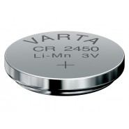 Varta CR2450 DL2450 CR2450N 3V 590mAh Li-Mn Lithium battery, elektronikas litija baterija, ražots Vācijā