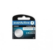 everActive CR2025 / DL2025/ ECR2025 3V 150mAh (min) Litija baterija 1 gab.