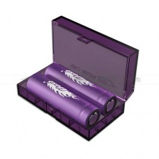 Efest H2 2x 18650 kastīte Li-Ion akumulatoriem (violeta)