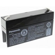 Panasonic LC-R061R3P (6V 1.3Ah 20HR) VRLA (Valve Regulated Lead-Acid) svina akumulators ar AGM (Absorbed Glass Mat) tehnoloģiju