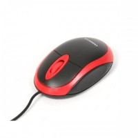 Omega optical mouse OM06VR with USB cable (red)