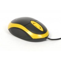 Omega optical mouse OM06V with USB cable (yellow)