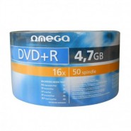 Omega DVD+R 120min / 4.7GB 16x matrica / disks 50 gab.