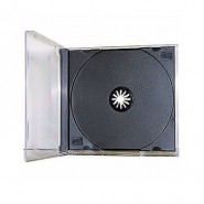 10.2mm CD Jewel box standarta CD kastīte, vienvietīga 1 gab.