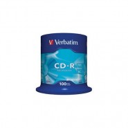 Verbatim CD-R 80/700MB 52x 100 gab. cake box Extra Protection matricas 100 gab.