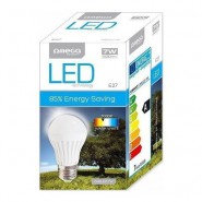 Omega LED spuldze E27 7W 530lm 3000K 85% Energy Saving (OMELE27-7W)