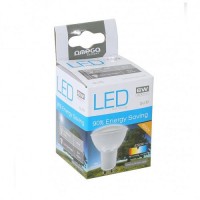 Omega LED spuldze GU10 6W 400lm 4200K 90% Energy Saving (OMELGU10-6W-4200)