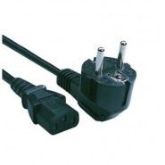 Strāvas kabelis datoram (barošanas kabelis, barošanas vads, power cable), 1.5m