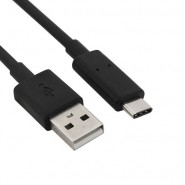 Gembird USB 2.0 - Type C kabelis, 1m, melns 