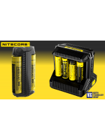 NTG jaunums: Nitecore F2 un Nitecore i8 Intellicharger akumulatoru lādētāji / PowerBank