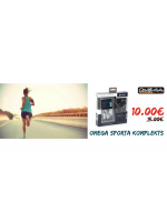 NTG akcija: Omega universāls sporta komplekts (austiņas + aproce) par 10 EUR