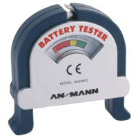 Ansmann 4000001 Battery Tester AA AAA C D 9V for Alkaline NiMH NiCd Batteries