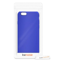 iPhone 6/6S viedtālruņa aizmugurējais silikona vāciņš (karaliski zils / royal blue)
