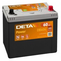 Deta Power automotive battery 12V 60Ah 390A, DB604