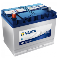 Varta Blue Dynamic E24 70Ah 630A 261x175x220mm +- 570 413 063 Automotive Battery, auto akumulators 