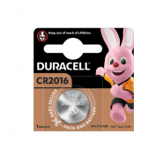 Duracell DL2016/CR2016 ECR2016 3V Lithium battery blister, 1 pc.
