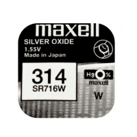 Maxell 314 / SR716W 1.55V 22mAh 0% Hg Silver oxide baterija