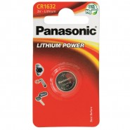 Panasonic CR1632 / DL1632 3V 140mAh 0%Hg litija baterija