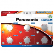 Panasonic CR2016 DL2016 ECR2016 3V 90mAh Lithium Battery 6016 E-CR2016 SB-T11 280-206 FA H2327325 E2226715, litija baterijas 6 gab.