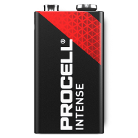 Duracell Procell Alkaline Intense Power 9V/6LR61/6LF22/MN1604 628mAh battery, 1 pc.