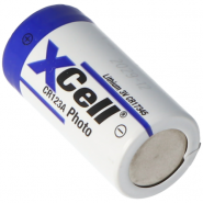 Xcell Photo CR123A CR123 DL123A EL123A CR17345 3V 1550mAh Lithium Battery, litija baterija