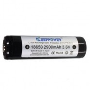 KeepPower 18650 2900mAh 10A 3.7V Protected Li-Ion battery with protection (PCB) (Button Top)