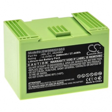 Li-Ion 14.4 V 2600mAh 37.44Wh for iRobot Roomba e619820 E5 e5150 E6 e6198 i3 i3152 i3+ i31502F i4 i4+ i7 i7+ Battery ABL-D1 4624864 battery