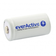 1x everActive Professional Line C R14 5000mAh 1.2V Low Self Discharge (LSD) Ni-MH akumulatori, lādējamās baterijas, 1 gab.