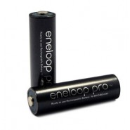 2x Panasonic Eneloop Pro AA 2550mAh 1.2V Ni-MH rechargeable batteries BK-3HCDE 500x, 2 pc.