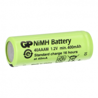 GP 40AAAM 2/3 AAA 400mAh 1.2V NiMH akumulators