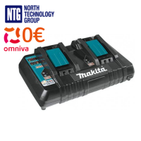 Makita 14.4-18V Dual Port Rapid Li-ion LXT charger, DC18RD