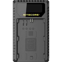 Nitecore UCN1 divvietīgs USB lādētājs Li-ion LP-E6/LP-E6N/LP-E8 akumulatoriem Canon fotokamerai