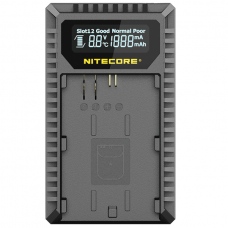 Nitecore UCN3 divvietīgs USB lādētājs Li-ion Canon LP-E6N akumulatoriem