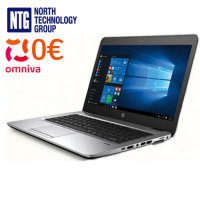 Used HP EliteBook 840 G3 laptop with i5-6300U processor, 4GB DDR4 RAM, 120GB SSD, Windows 10 Pro, 1080p