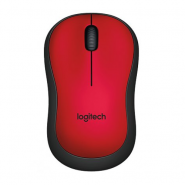 Logitech M220 Wireless Silent Mouse Red