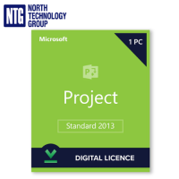 Microsoft Project 2013 Standard Digital License