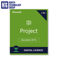 Microsoft Project 2016 Standard Digital License