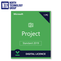 Microsoft Project Standard 2019 Digital License