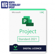 Microsoft Project Standard 2021 Digital License