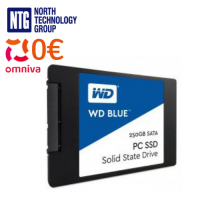 WD BLUE PC SSD/cietais disks 250GB 2.5”/7mm