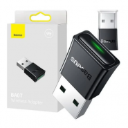 Baseus BA07 USB Bluetooth 5.3 Dongle Wireless 20m High-Resolution Audio Adapter, ārējais bezvadu adapteris