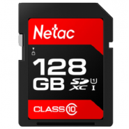 Netac SDXC Class 10 U1 128GB UHS-I atmiņas karte P600