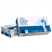 Intco Nitrile Glove powder free, Large, price for 1pcs. (100pcs set 7 EUR)