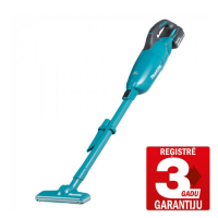 Makita DCL180Z 18V LXT Vacuum Cleaner Body Only vacuum cleaner without battery and charger, blue
