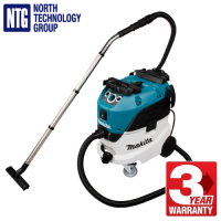 Makita vacuum cleaner M class 1400W 250mbar 42l, white/blue, VC4210M
